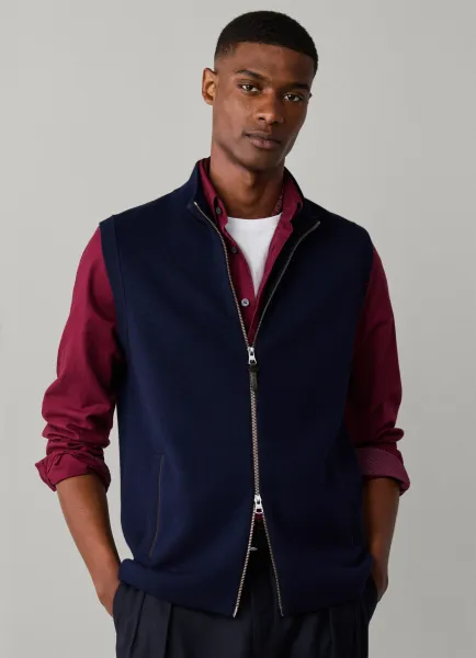 Merino Wool Milano Knit Gilet