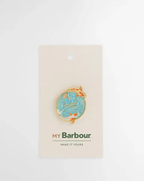 Koi Fish Pin Badge