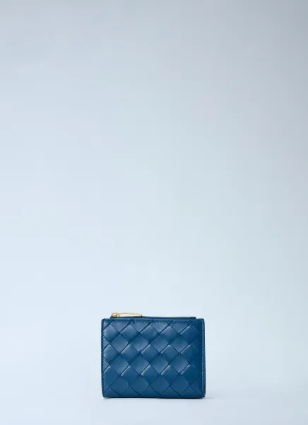 Intrecciato Small Bi-Fold Wallet