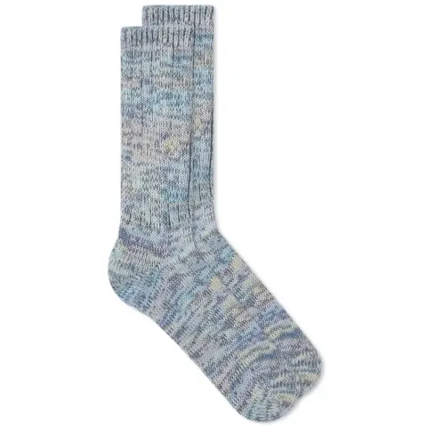 5 Colour Mix Crew Sock