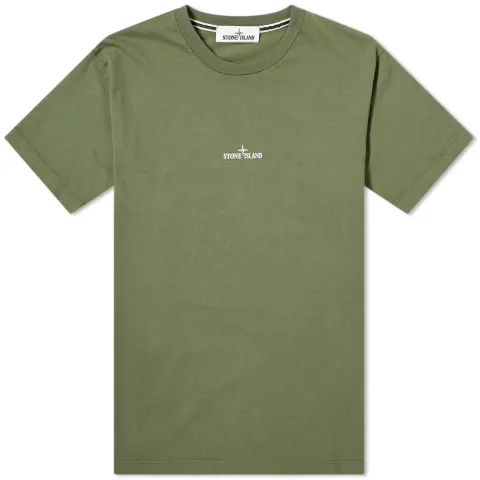 Chest Logo Back Print Tee