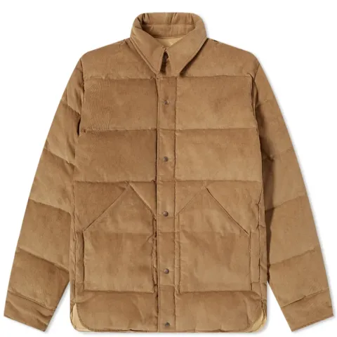 Corduroy Down Shirts Jacket