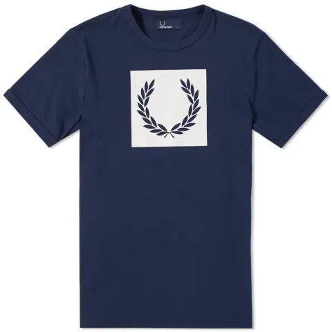 Fred Perry Printed Laurel Wreath Tee