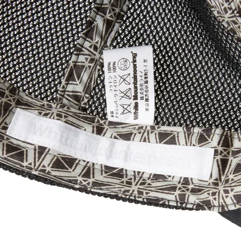 Anchor Print Mesh Cap
