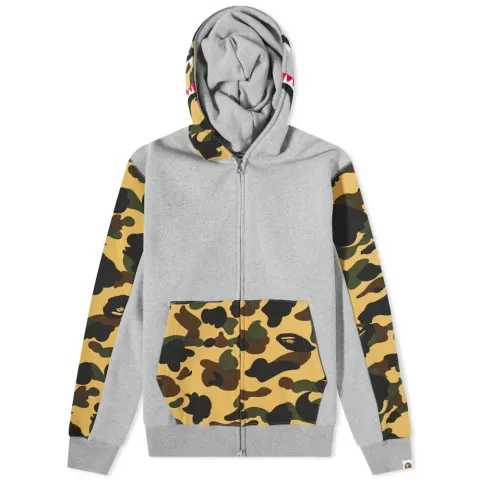 1st Camo Shark Full Zip Hoody