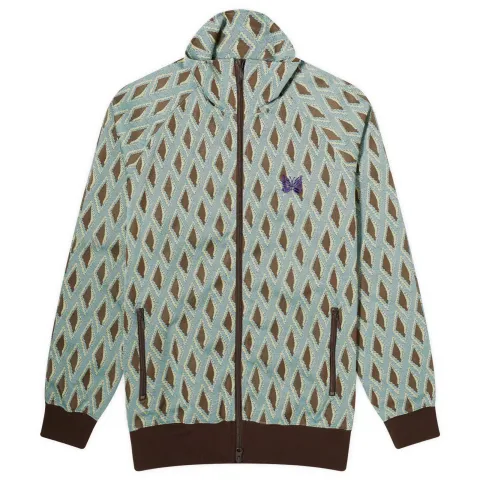 Poly Jacquard Track Jacket