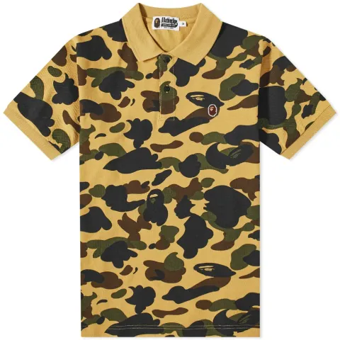1st Camo One Point Polo