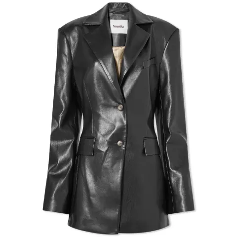 Hathi Vegan Leather Blazer