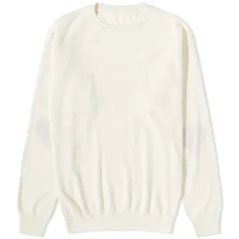 SOPHNET Heart Elbow Pattern Crew Knit