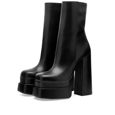 Leather Platform Boot