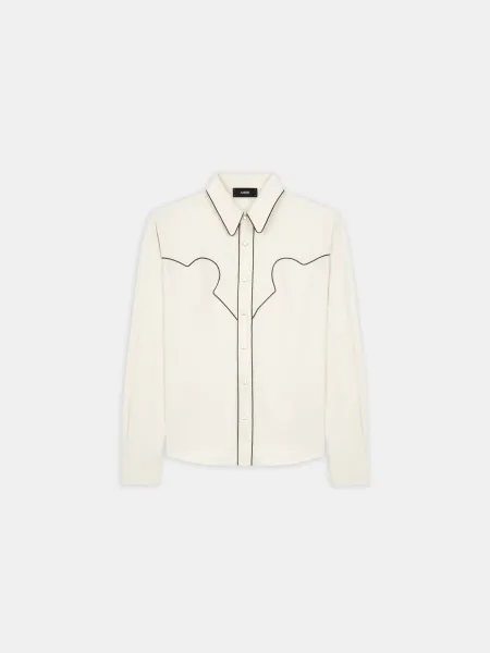 WESTERN SHIRT - Alabaster
