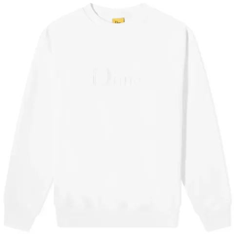 Classic Embroidered Logo Crew Sweat