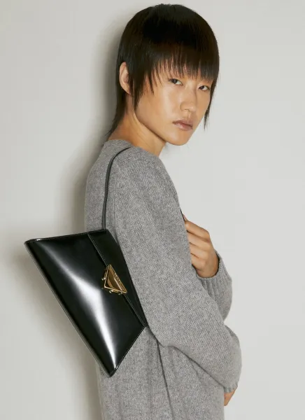 Brushed Leather Medium Handbag