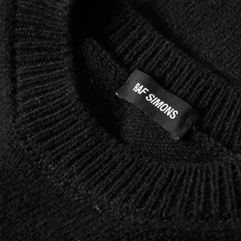 Embroidered R Crew Knit