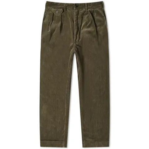 2 Pleat Corduroy Pant