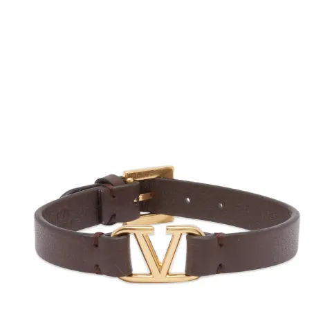 V Leather Bracelet