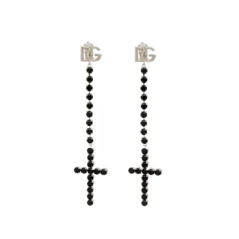 Kim Kardashian Cross Earrings