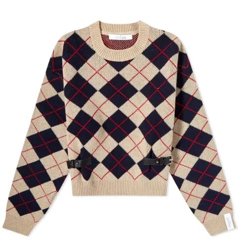 Argyle Knitted Sweater