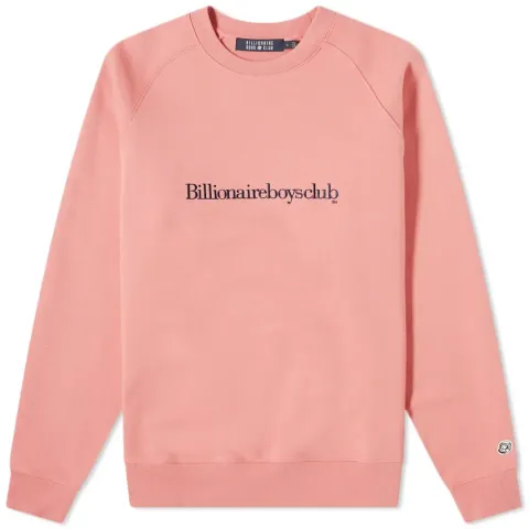Embroidered Serif Logo Crewneck