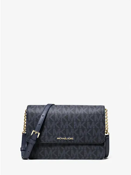 Michael Kors Daniela Large Signature Logo Crossbody Bag