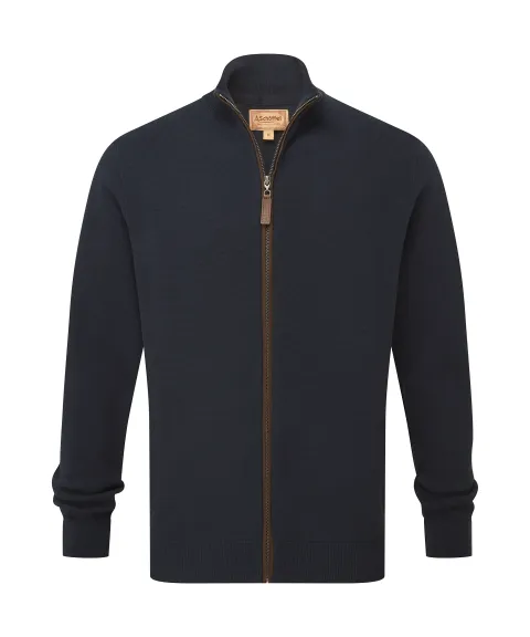 Schöffel Country Marlow Full Zip Jumper - Navy
