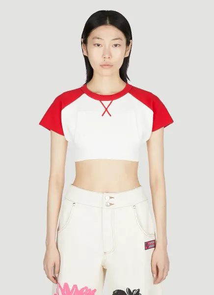 Cropped Baseball Top