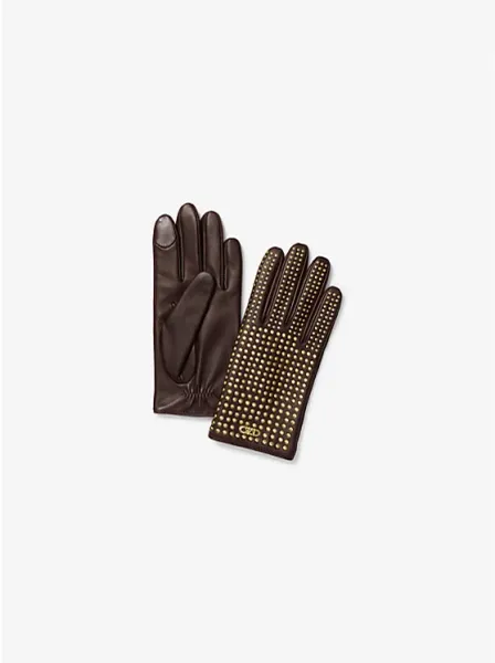 Studded Leather Gloves