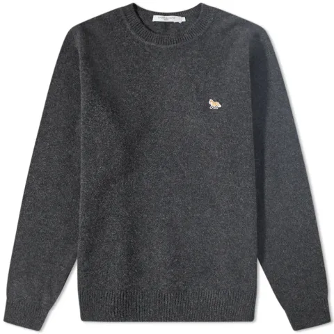 Baby Fox Patch Cosy Crew Knit