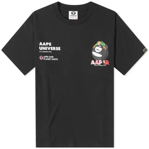 AAPE Aaper Universe Basic T-Shirt