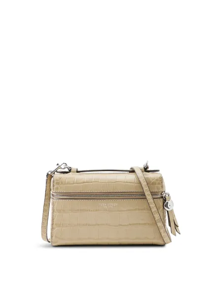TORY BURCH Romy Embossed Slim Top Handle Crossbody Bag