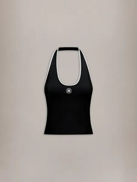 WOMEN - WOMEN'S MA HALTER TOP - Black