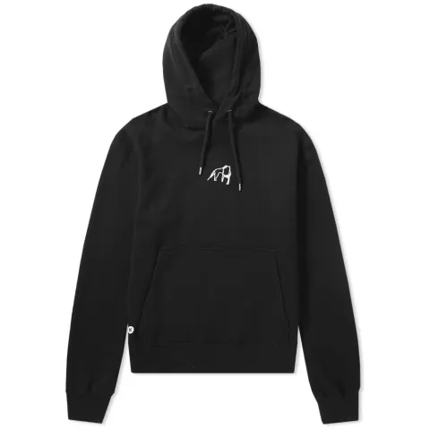Lion Print Acid Hoody