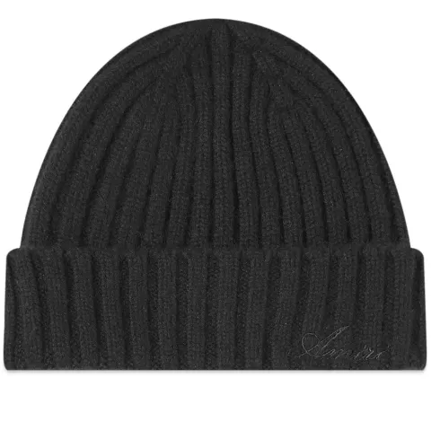 Cashmere Script Beanie