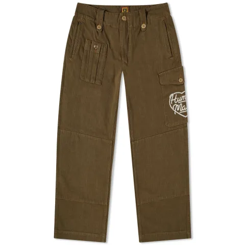 Military Denim Cargo Pant