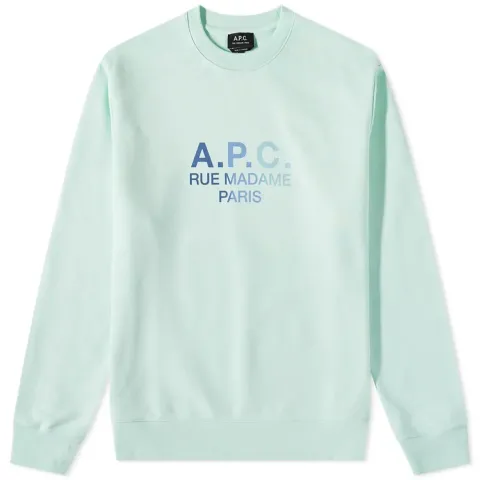 A.P.C. Paolo Multicolour Logo Crew Sweat