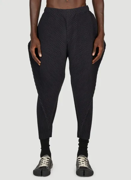 Plisse Pants