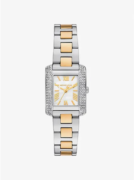 Petite Emery Pavé Two-Tone Watch