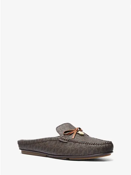 Greta Signature Logo Mule