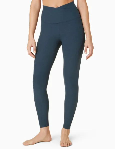 Beyond Yoga Spacedye At Your Leisure 7/8 Yoga Leggings Navy