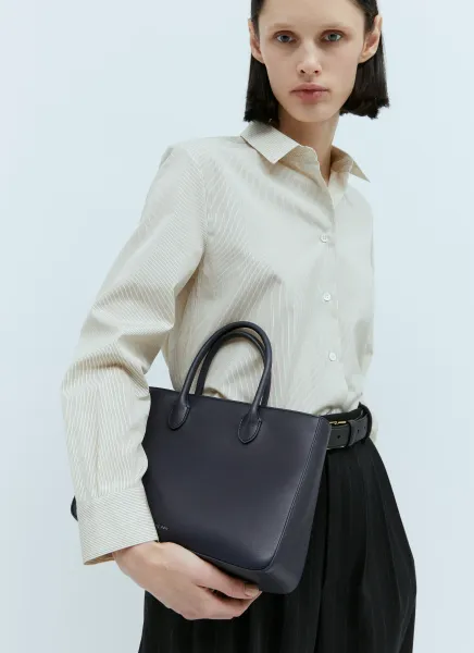Small E/W Day Luxe Tote Bag