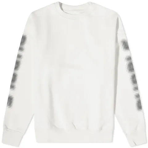Logo Arm Fleece Crew Sweat