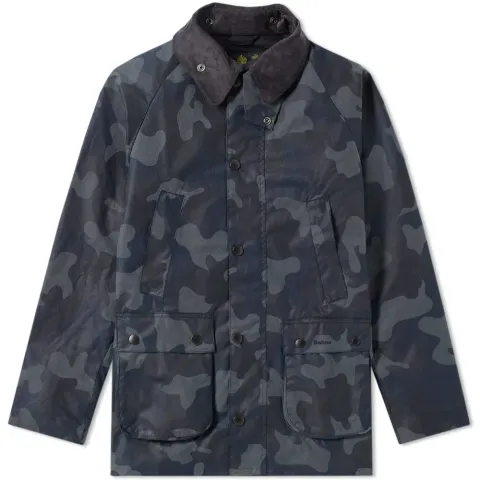 Heritage Waxed Camo SL Bedale Jacket