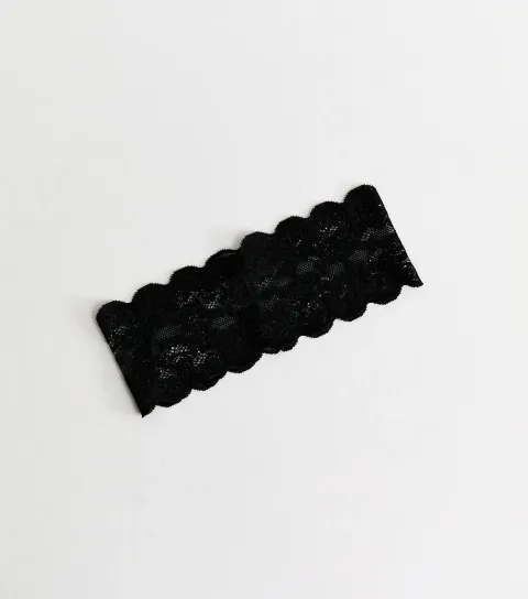 Black Lace Headband
