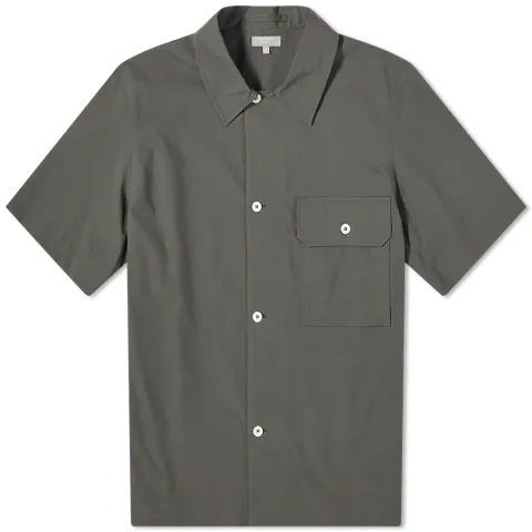 Poplin 4 Button Shirt