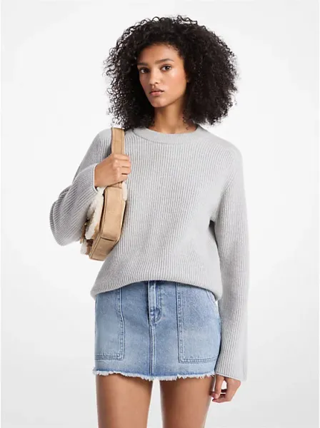 Michael Kors Ribbed Wool Sweater