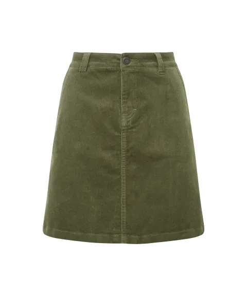 Schöffel Country Sage Cord Skirt - Dark Sage