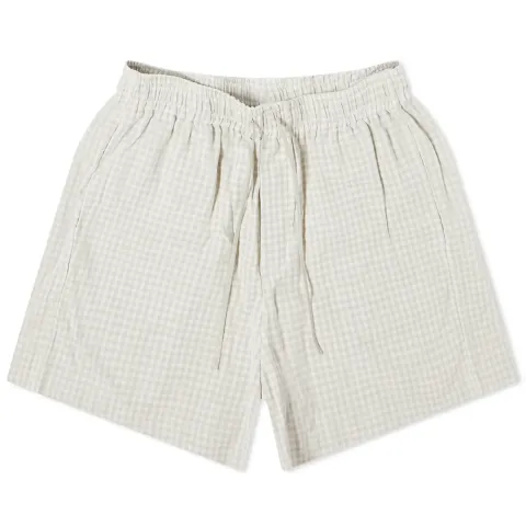 Musan Check Shorts
