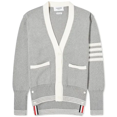 4 Bar Pointelle Cardigan