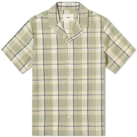 Short Sleeve Soft Collar Shirt