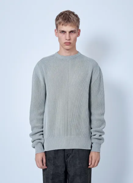 Rick Owens Fisherman Round Neck Sweater